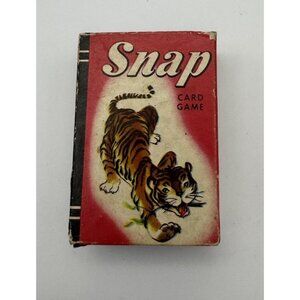 Whitman Vintage 1950s SNAP Mini Peter Pan Card Game - Incomplete. Nursery Decor?